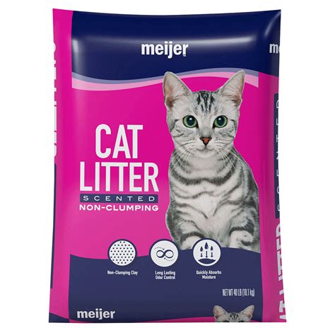 Meijer cat litter - There are two main reasons that a cat would spend an inordinate amount of time lying in his litter box: He’s sick, or he’s stressed about something. If a cat is lying in his litter box more than usual, pet owners should take notice of the b...